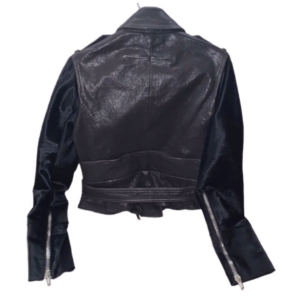 Givenchy Black Leather Biker Jacket - Picture 3 of 7